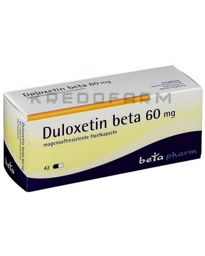 Дулоксетин капсулы ● Duloxetin