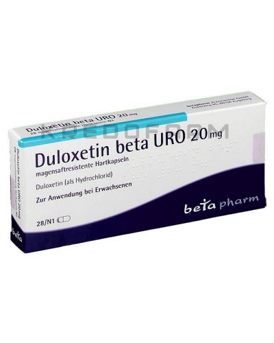 Дулоксетин капсулы ● Duloxetin