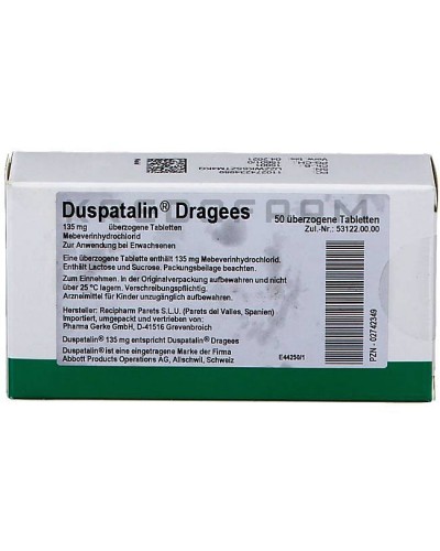 Дуспаталін таблетки ● Duspatalin