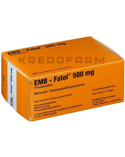 Емб Фатол концентрат, таблетки ● Emb Fatol