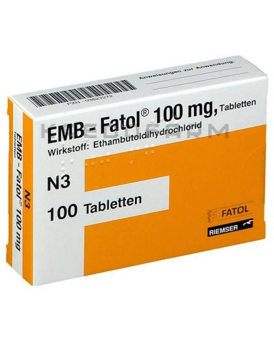 Эмб Фатол концентрат, таблетки ● Emb Fatol