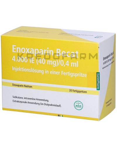 Еноксапарин розчин ● Enoxaparin