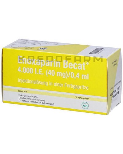 Эноксапарин раствор ● Enoxaparin