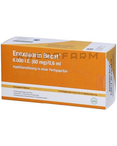 Еноксапарин розчин ● Enoxaparin