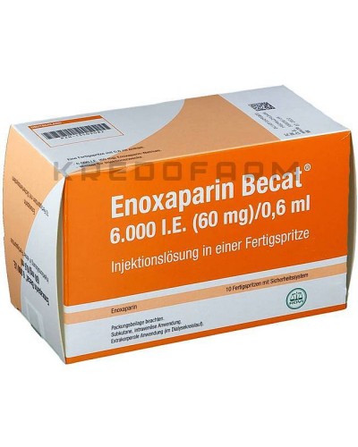 Эноксапарин раствор ● Enoxaparin