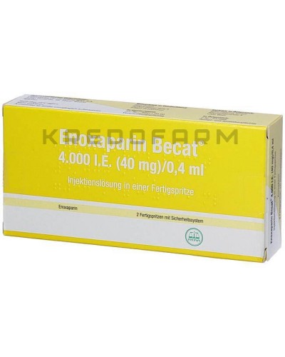 Еноксапарин розчин ● Enoxaparin