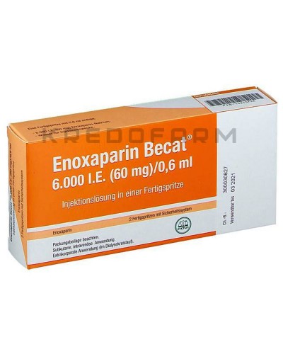 Еноксапарин розчин ● Enoxaparin