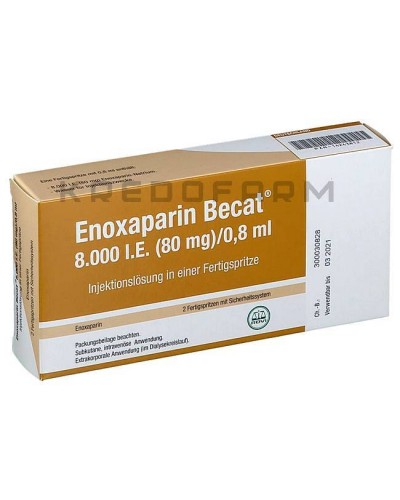 Эноксапарин раствор ● Enoxaparin