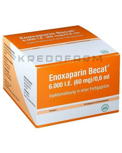 Еноксапарин розчин ● Enoxaparin