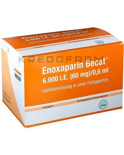 Эноксапарин раствор ● Enoxaparin