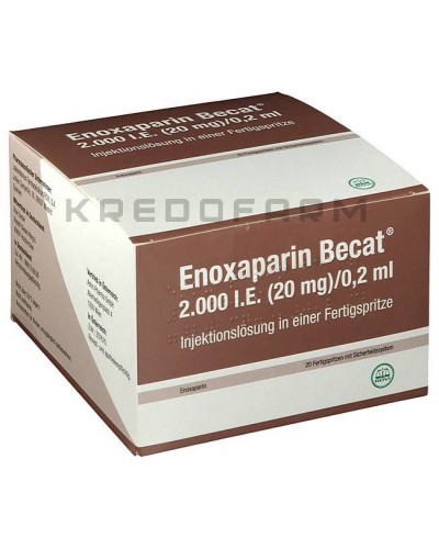 Эноксапарин раствор ● Enoxaparin