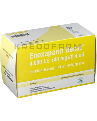 Еноксапарин розчин ● Enoxaparin