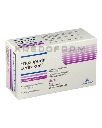 Еноксапарин розчин ● Enoxaparin