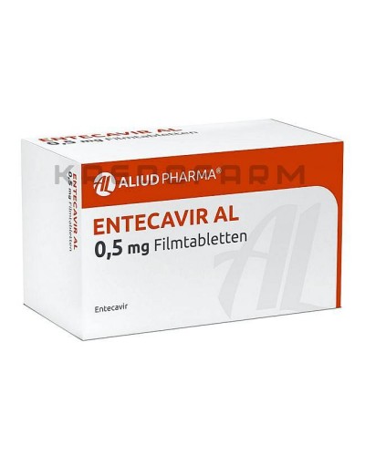 Ентекавір таблетки ● Entecavir