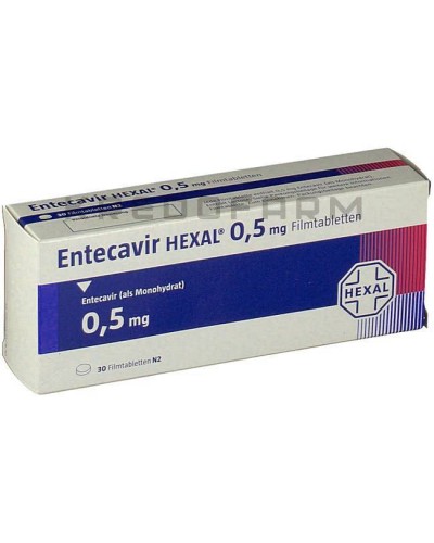 Ентекавір таблетки ● Entecavir