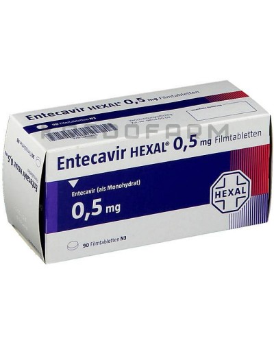 Ентекавір таблетки ● Entecavir