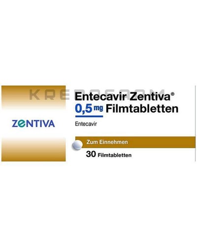 Ентекавір таблетки ● Entecavir