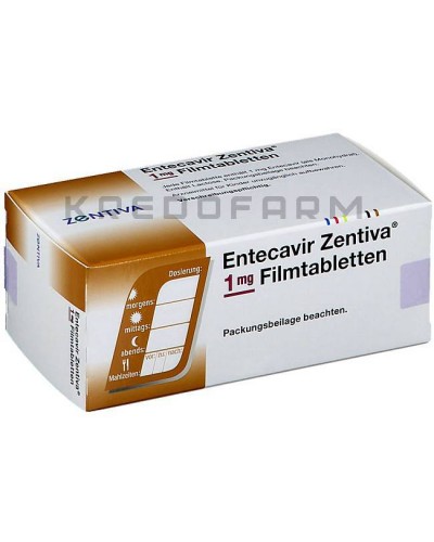 Ентекавір таблетки ● Entecavir