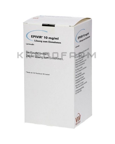 Эпивир раствор, таблетки ● Epivir