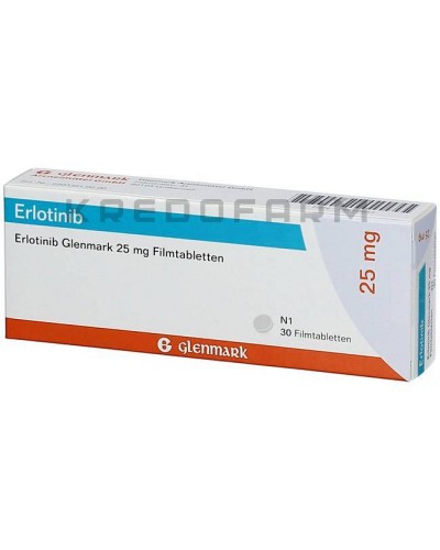 Ерлотиніб таблетки ● Erlotinib