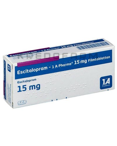 Эсциталопрам капли, таблетки ● Escitalopram