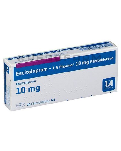 Эсциталопрам капли, таблетки ● Escitalopram