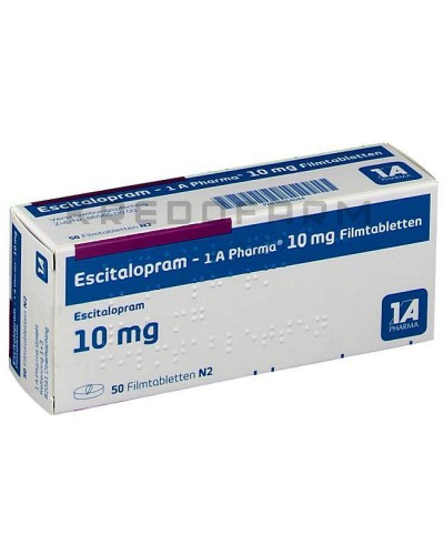 Эсциталопрам капли, таблетки ● Escitalopram