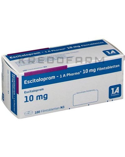 Эсциталопрам капли, таблетки ● Escitalopram