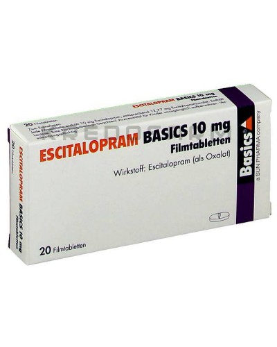 Эсциталопрам капли, таблетки ● Escitalopram