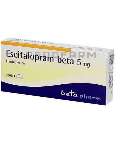 Эсциталопрам капли, таблетки ● Escitalopram