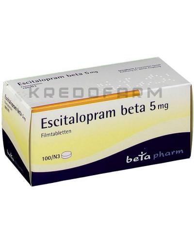 Эсциталопрам капли, таблетки ● Escitalopram