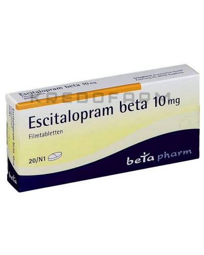 Эсциталопрам капли, таблетки ● Escitalopram