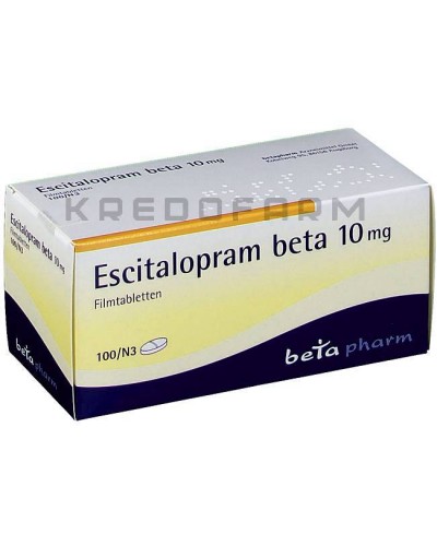 Эсциталопрам капли, таблетки ● Escitalopram