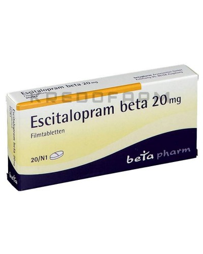 Эсциталопрам капли, таблетки ● Escitalopram