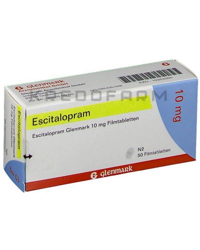 Эсциталопрам капли, таблетки ● Escitalopram