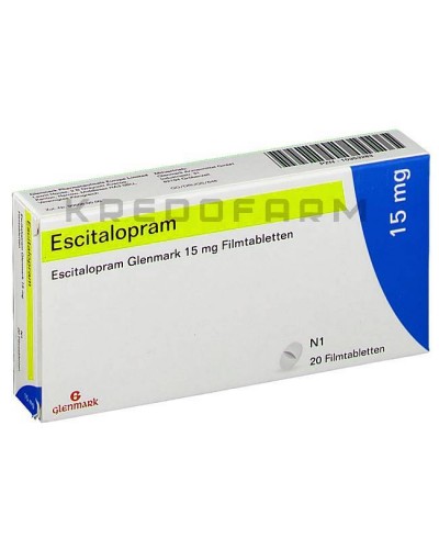 Эсциталопрам капли, таблетки ● Escitalopram