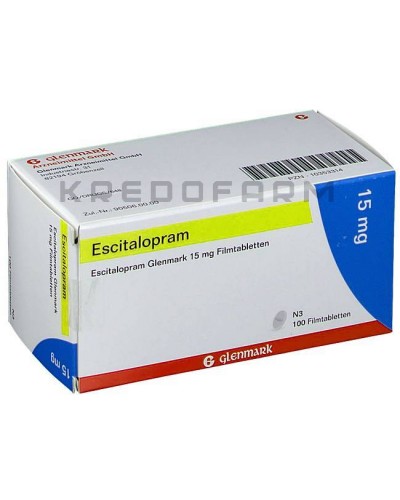 Эсциталопрам капли, таблетки ● Escitalopram