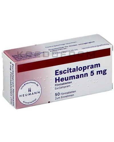 Эсциталопрам капли, таблетки ● Escitalopram