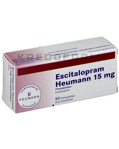 Эсциталопрам капли, таблетки ● Escitalopram