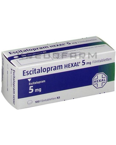 Эсциталопрам капли, таблетки ● Escitalopram