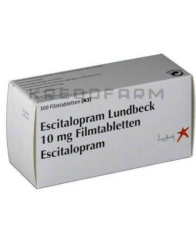 Эсциталопрам капли, таблетки ● Escitalopram