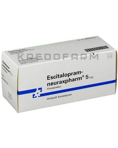 Эсциталопрам капли, таблетки ● Escitalopram