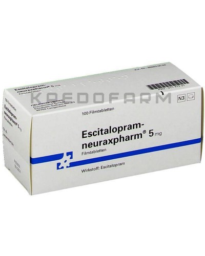 Эсциталопрам капли, таблетки ● Escitalopram