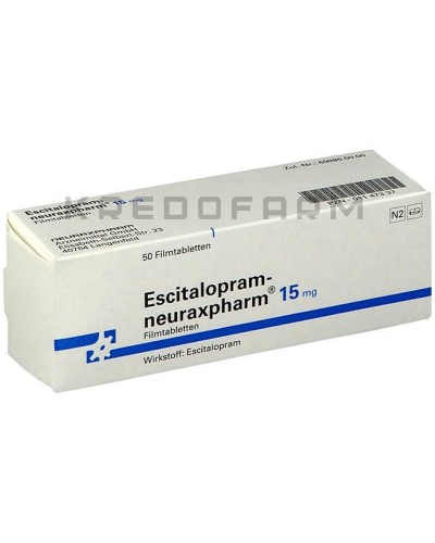 Эсциталопрам капли, таблетки ● Escitalopram