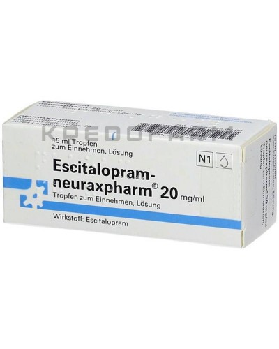 Эсциталопрам капли, таблетки ● Escitalopram