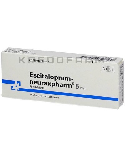 Эсциталопрам капли, таблетки ● Escitalopram