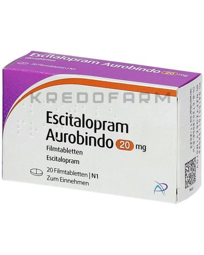 Эсциталопрам капли, таблетки ● Escitalopram