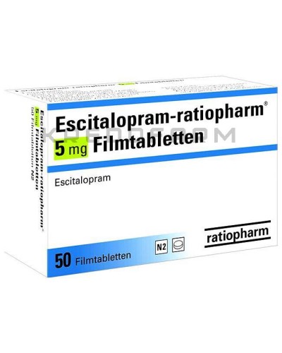 Эсциталопрам капли, таблетки ● Escitalopram