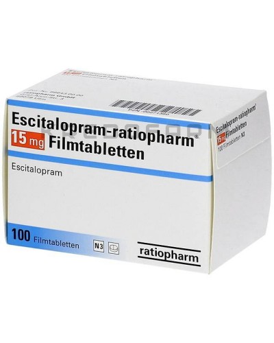 Эсциталопрам капли, таблетки ● Escitalopram