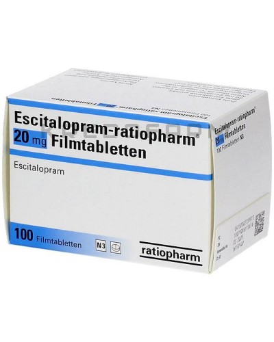 Эсциталопрам капли, таблетки ● Escitalopram